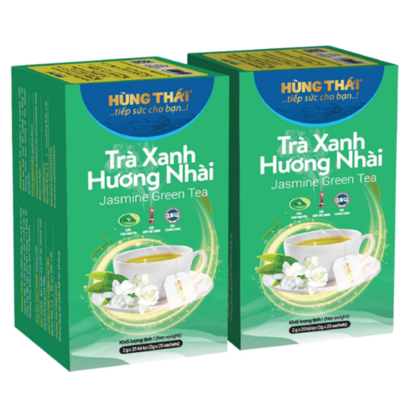 Trà Xanh Hương Nhài Túi Lọc Hùng Thái