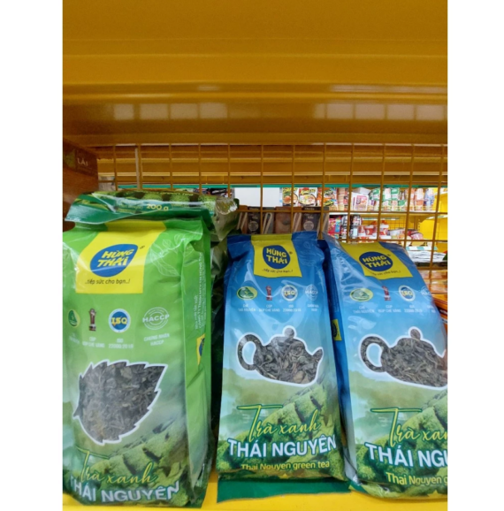 Trà Xanh Thái Nguyên Hùng Thái 100% Chè Búp Sao Khô Tốt Cho Sức Khỏe Ngăn Ngừa Ung Thư