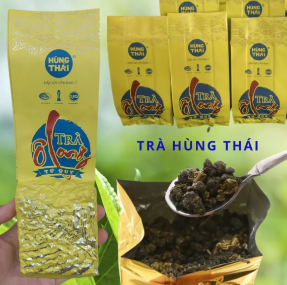 Trà Ô Long Tứ Quý Hùng Thái Gói 100g Đặc Sản Thái Nguyên Thượng Hạng Đậm Đà Vị Trà Bắc Thơm Ngon